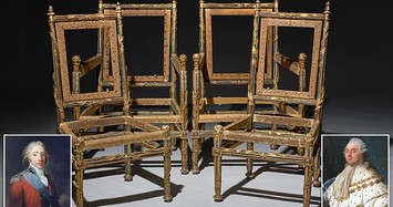 Bí mật 4 chiếc ghế hơn 300 tuổi của Vua Pháp làm cho em trai