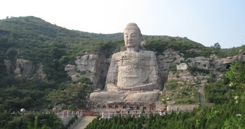 Cận cảnh tượng Phật lớn thứ 2 thế giới xuất hiện sau 700 năm 'mất tích'