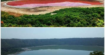 Nguyên nhân hồ nước ở Ấn Độ bất ngờ đổi màu sau một đêm