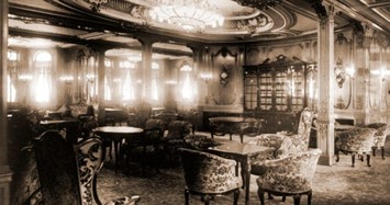 Cận cảnh khoang hạng sang dành cho khách VIP trên tàu Titanic huyền thoại 