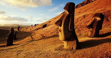 Bí ẩn tượng Moai trên đảo Phục Sinh 