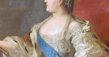 Nữ hoàng Catherine Đại đế cai trị nước Nga trong 34 năm