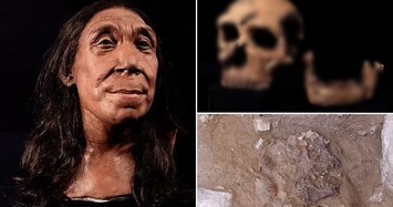 Gương mặt của một phụ nữ Neanderthal sống cách đây 75.000 năm 