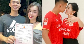Mối tình chị em của hậu vệ tuyển bóng đá Việt Nam 
