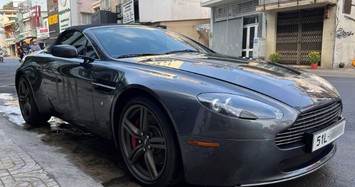 Xem chiếc Aston Martin Vantage của đại gia Đặng Lê Nguyên Vũ