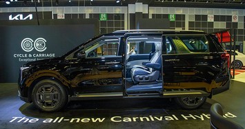 Mẫu xe MPV Kia Carnival 2024 có 3 phiên bản sắp được chào bán 