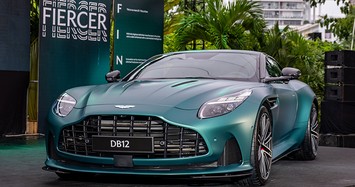 Xem siêu xe Aston Martin DB12 gần 20 tỷ đồng 