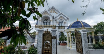 Căn biệt thự Hoa hậu Phan Thị Mơ tặng ba mẹ xây trên khuôn viên rộng 1.000m2