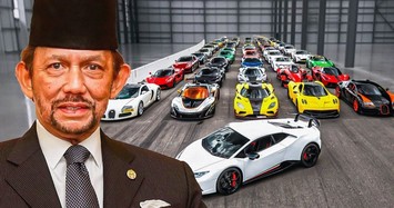 Quốc vương Brunei Hassanal Bolkiah có khối tài sản không đếm xuể 