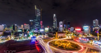 Choáng ngợp vẻ đẹp Sài Gòn ban đêm qua ống kính nhiếp ảnh gia quốc tế 