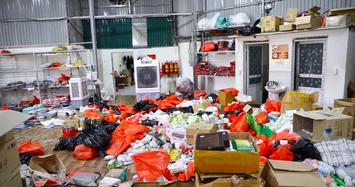 Tổng tấn công 8 kho hàng livetreams ở Hà Nội và Hưng Yên, thu giữ 123.425 sản phẩm có dấu hiệu vi phạm