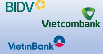 Vietcombank đỉnh về lợi nhuận, BIDV đáng ngại nợ xấu, VietinBank tăng dự phòng