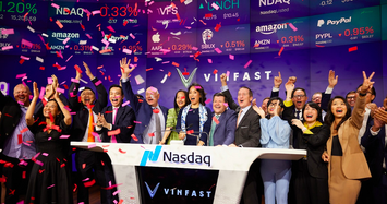 VinFast chính thức niêm yết trên Nasdaq, giá trị vốn hóa hơn 23 tỷ USD