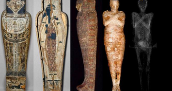 Thai nhi trong bụng xác ướp 2.000 tuổi biến thành vĩnh cửu