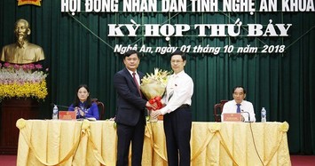Thủ tướng phê chuẩn Chủ tịch tỉnh Nghệ An 42 tuổi