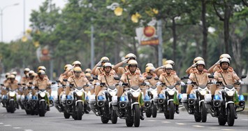 Dàn xe đặc chủng làm nhiệm vụ bảo vệ APEC 2017