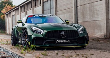 “Quái thú địa ngục xanh” Mercedes-AMG GT độ bodykit siêu độc 