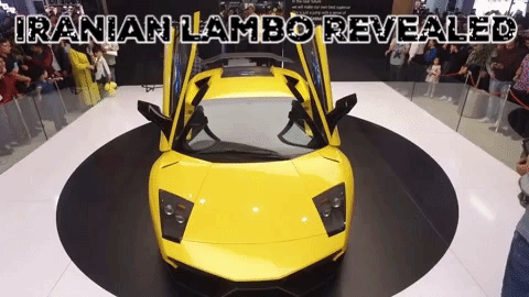 Soi siêu xe Lamborghini Murcielago "nhái" như xịn tại Iran 