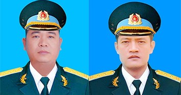 Rơi máy bay quân sự tại Nghệ An: Cấp bằng “Tổ quốc ghi công” cho 2 phi công 