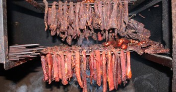 Quy trình chế biến đặc sản thịt khô vùng cao dịp Tết đến