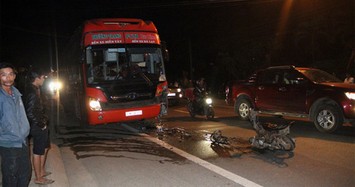 Xe khách Phương Trang tông xe máy, một người chết