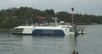 Chìm tàu cao tốc Vũng Tàu - Cần Giờ - TPHCM, 42 hành khách hoảng loạn
