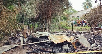 Cà Mau: Chồng chém vợ rồi đốt nhà, 2 người chết cháy