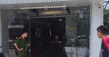 Bí ẩn tiếng nổ khiến tiệm quần áo vỡ tan kính ở Thanh Hóa