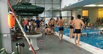 Bé 5 tuổi chết đuối thương tâm ở bể bơi Fitness Garden, Hà Nội