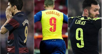 Podolski, Lucas Perez và lời nguyền áo số 9 ở Arsenal