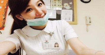 Nữ y tá Đài Loan cực xinh đẹp gợi cảm "đốn tim" nam giới