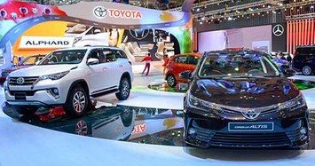 Toyota chiếm gần một nửa ôtô bán chạy nhất Việt Nam 2017