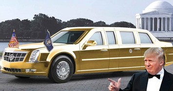 Tổng thống Trump sắp có siêu limousine Cadillac chống đạn mới 