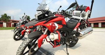 "Soi" môtô chữa cháy Trung Quốc giá gần 300 triệu tại Việt Nam