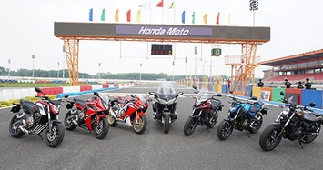 "Soi" dàn môtô phân khối lớn Honda vừa ra mắt ở Sài Gòn