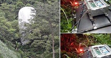 Không ai nhận sở hữu “vật thể lạ” phát sáng rơi xuống rừng ở Hà Giang