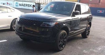“Soi” Range Rover HSE Black Design 2018 hơn 8 tỷ về Việt Nam