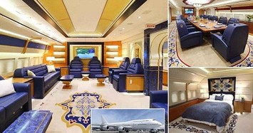 Tận mục phi cơ dát vàng của Hoàng gia Qatar đang rao bán