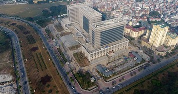 Trụ sở mới Bộ Ngoại giao hơn 4.000 tỷ đồng nhìn từ trên cao
