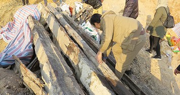 Phát lộ mộ cổ thời Trần tại Quảng Ninh