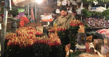 Cận kề 20/10, giá hoa tươi ở Quảng An tăng “chóng mặt” 