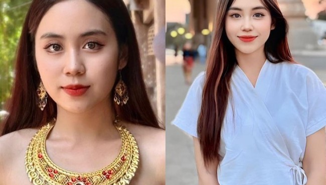 Cô gái người Lào yêu tiếng Việt, được dân mạng gọi là 'vợ'