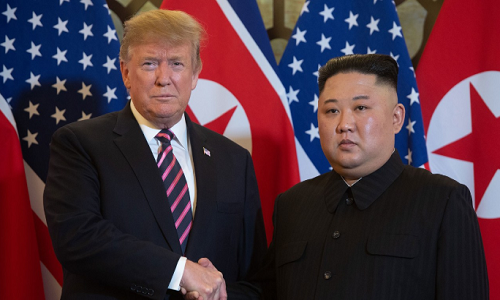 Trump muốn gặp ông Kim tại khu phi quân sự liên Triều