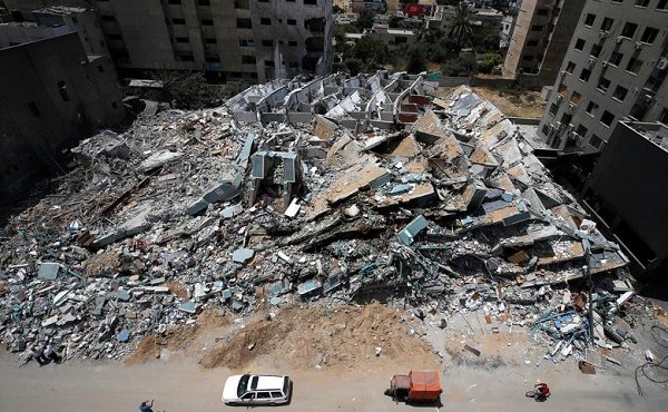 Gaza tan hoang sau 11 ngày giao tranh ác liệt