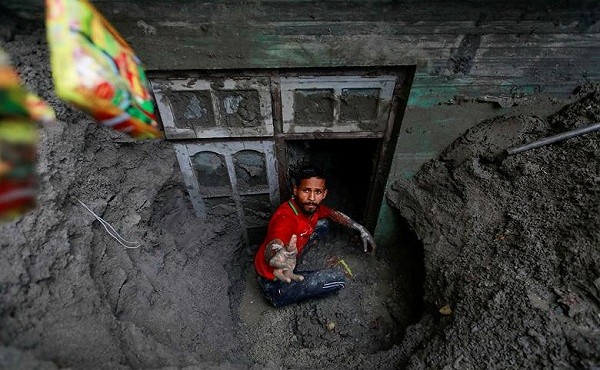 Cận cảnh lũ quét tàn phá Nepal khiến nhiều người thiệt mạng 