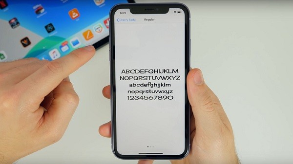 Mẹo đơn giản cài font chữ iPhone mới trên iOS 13