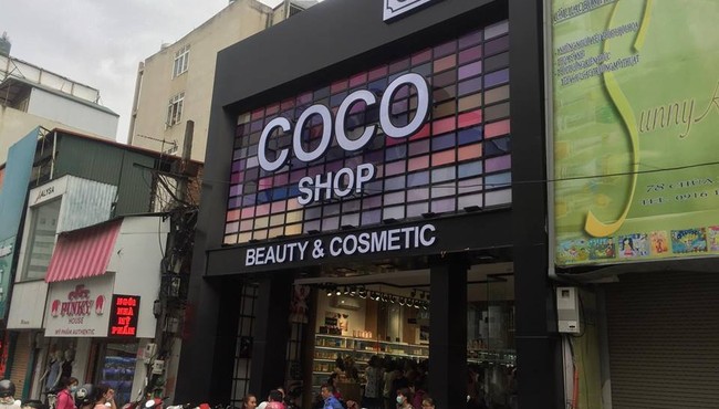 Hệ thống mỹ phẩm Coco Shop bán hàng không rõ nguồn gốc?