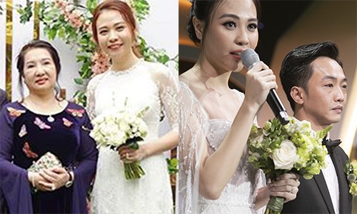 Mẹ Cường đô la nói gì với con dâu Đàm Thu Trang trong ngày cưới?