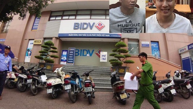 Vụ cướp ngân hàng BIDV: 2 tên cướp rải hơn 5 triệu đồng xuống đường để... cản bước người truy đuổi