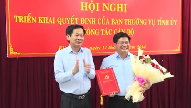 Ông Tống Phước Trường giữ chức Trưởng Ban Tuyên giáo tỉnh Kiên Giang